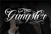 Amigos Chicano Script Tattoo Font, a Script Font by WhymoreArt (Thumbnail 3 of 13)