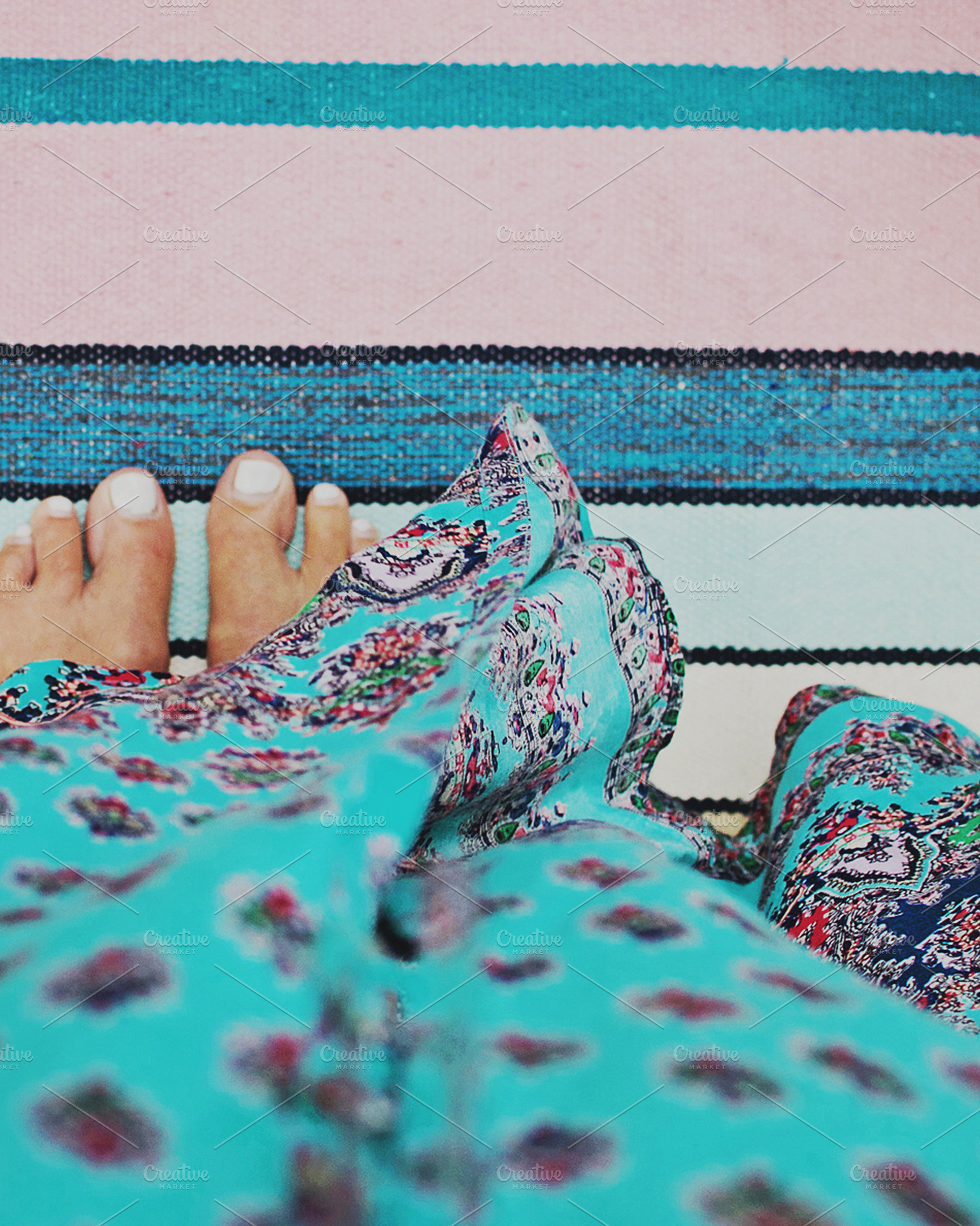 Boho Woman with Bare Feet Photo, a Beauty & Fashion Photo by Dee Andreoli Photography