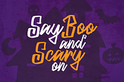 Blacky Sambat - Halloween Font, a Font by Weape Studio (Thumbnail 2 of 7)