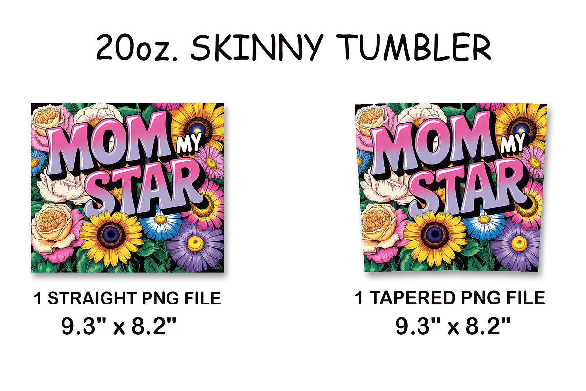 Mom My Star 20oz Tumbler, an Arts & Entertainment Photo by LamanAzalea (Photo 2 of 2)