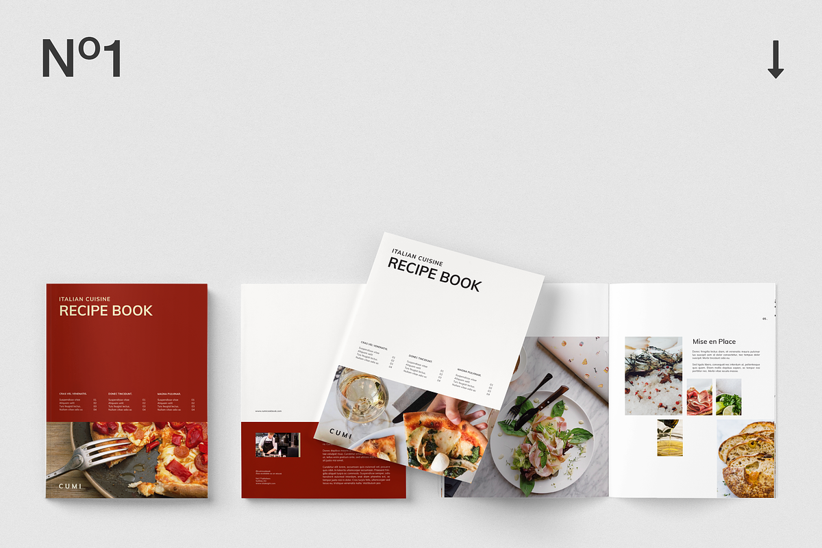 Recipe Book, a Brochure Template by silukEight (Photo 2 of 13)