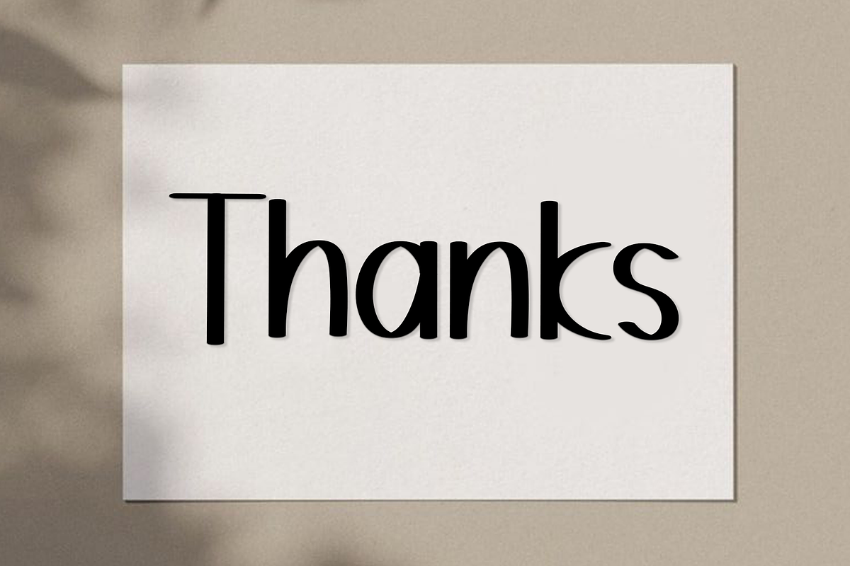 Happy Jasmine, a Script Font by FreshTypeINK (Photo 5 of 7)