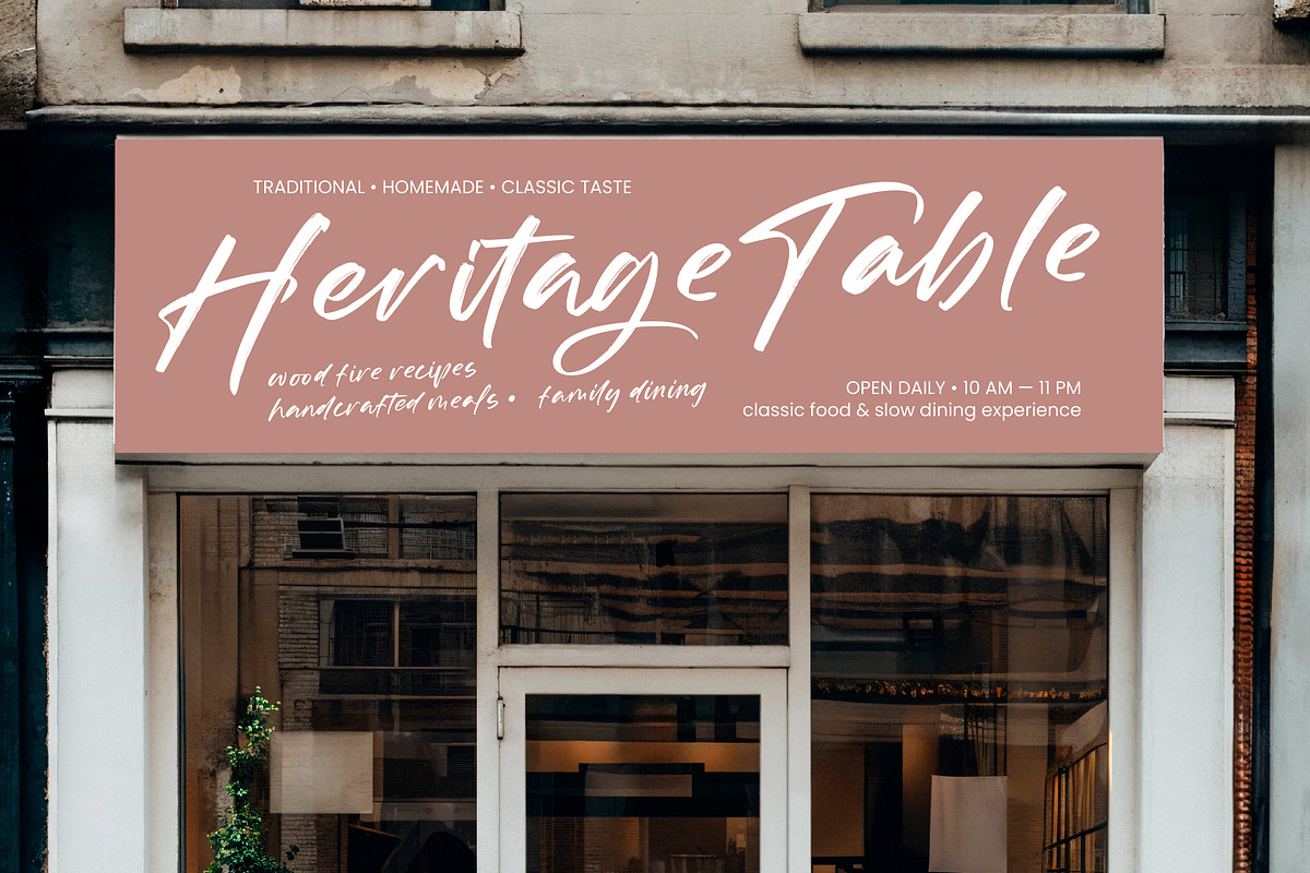 Starligh Timber Modern Handbrush, a Script Font by stylishtype.co (Photo 12 of 15)