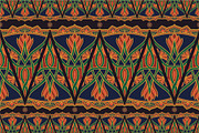 Traditional Indian Seamless Pattern, a Pattern Graphic by PPEthnicDecorPattern (Thumbnail 1 of 4)