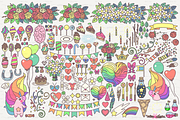vector SET Unicorns time, an Object Graphic by WINDmade (Thumbnail 12 of 14)