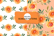 7  Watercolor seamless patterns, a Pattern Graphic by TATIANA_GERICH (Thumbnail 3 of 4)