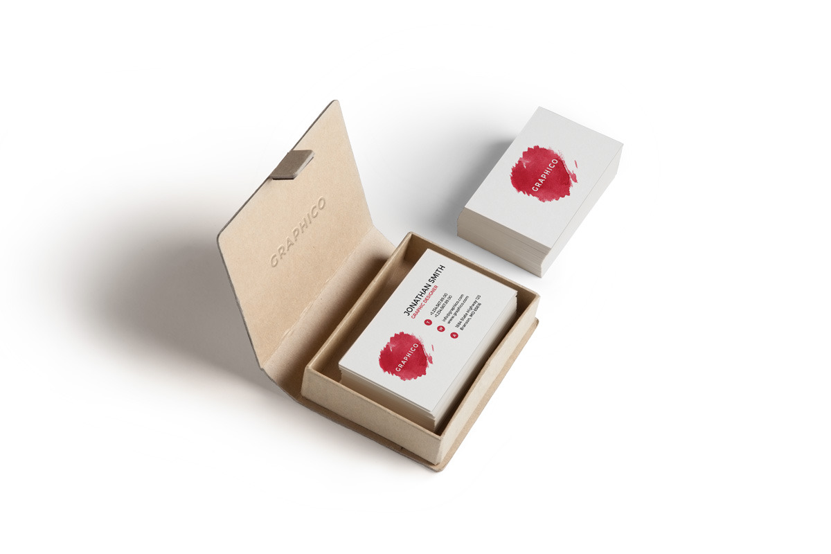 Simple Watercolor Business Card - 42, a Business Card Template by ND Design (Photo 12 of 13)