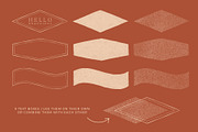 Abstract Halftone Textured Shapes, an Object Graphic by Ramona Schratt (Thumbnail 2 of 11)