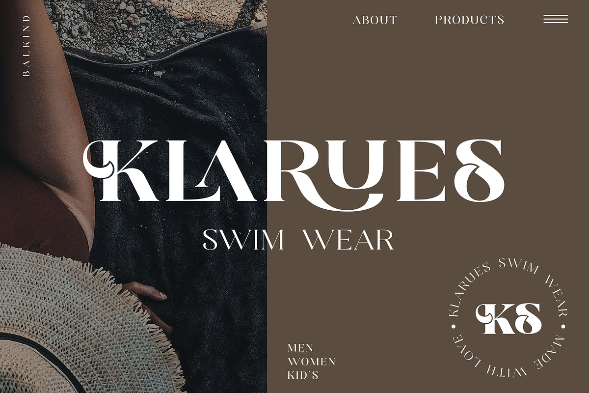 Balkind - Modern Beauty Serif Font, a Serif Font by Ekahermawan (Photo 14 of 25)