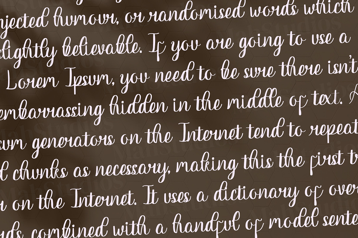 Writta Script Fonts, a Script Font by mahstudios (Photo 11 of 15)