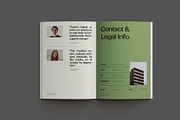 Green Minimal Company Profile, a Brochure Template by Neermana (Thumbnail 11 of 12)