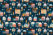 Festive Winter Town, a Graphic by Tanna.ART (Thumbnail 4 of 19)