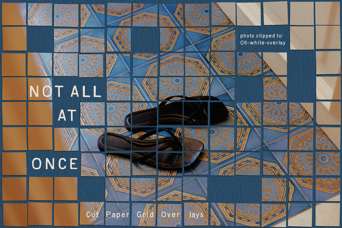 Not All at Once: Paper Grid Overlays, a Texture Graphic by alonahaidash (Photo 15 of 16)