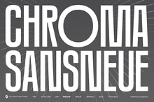 GC Chroma — Condensed Sans Family
