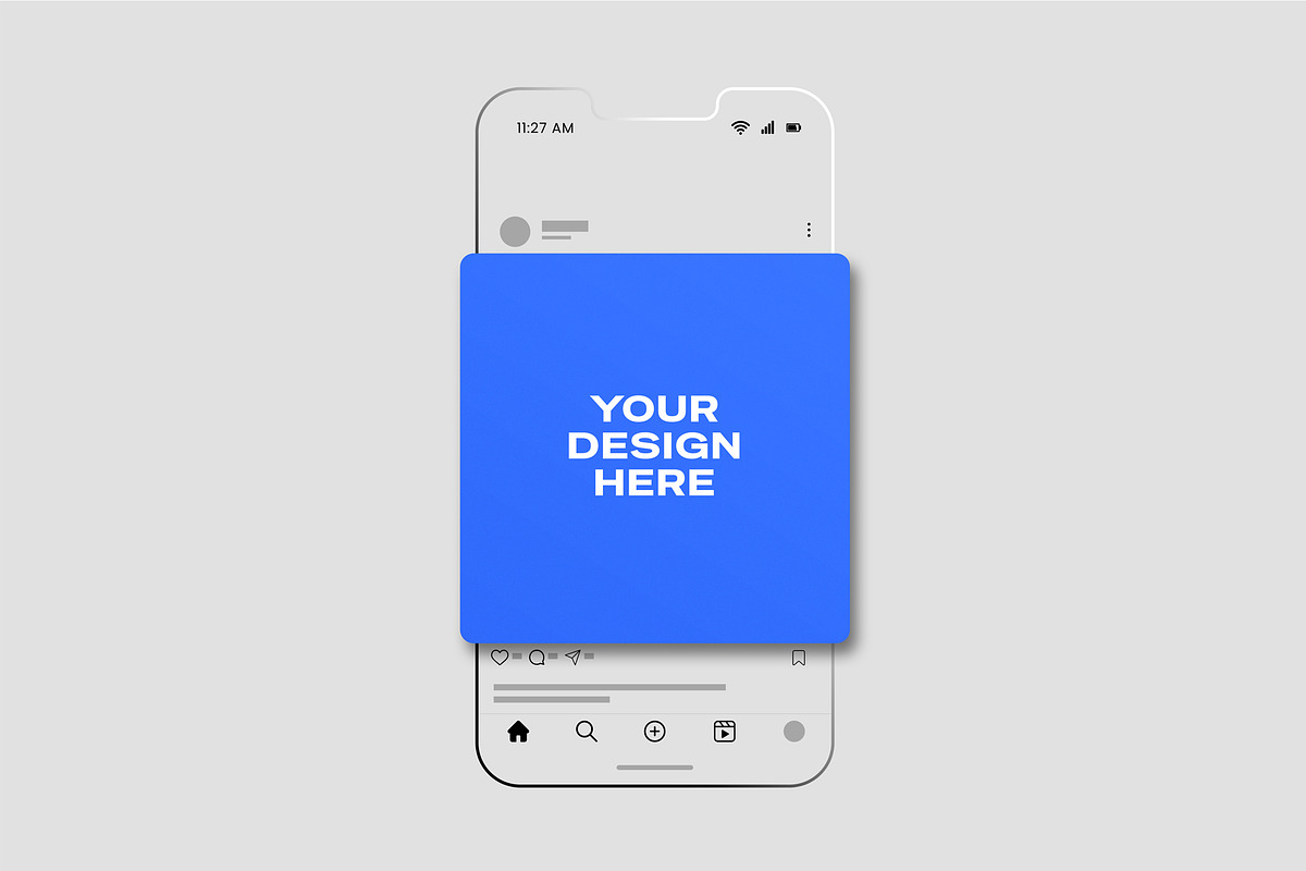 Social Post Mockup, an Android Mockup by Templeste (Photo 1 of 3)