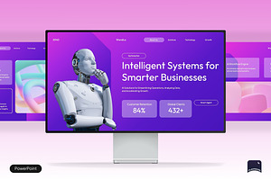 AI Startup Business, a Presentation Template by Claymoon Lab