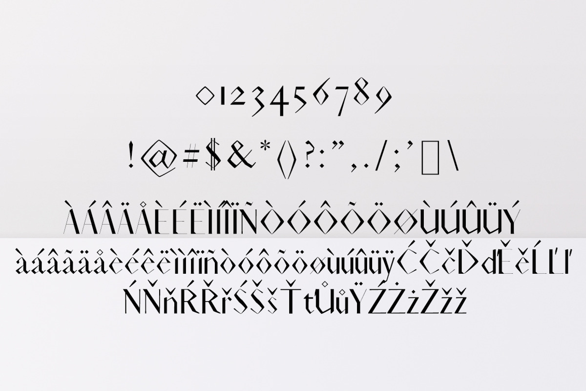 Acacio Serif Font Family Pack preview 4