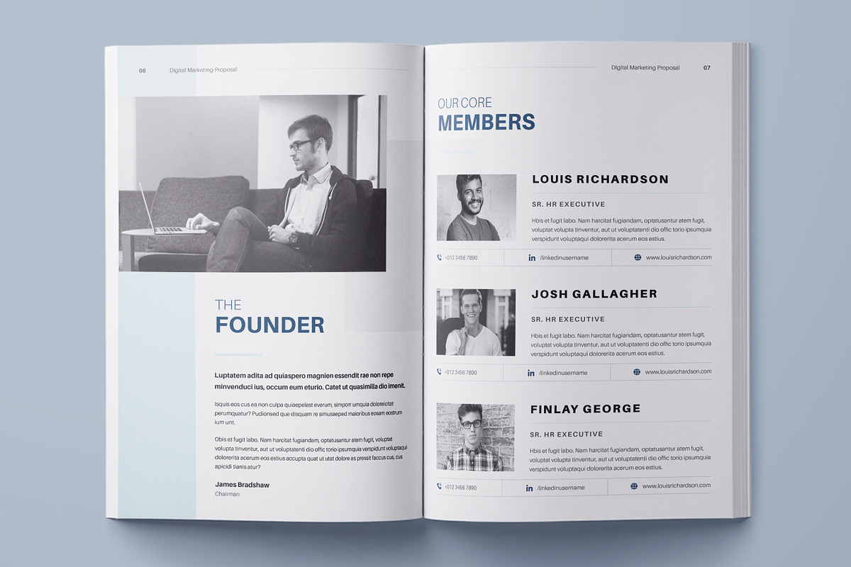 Digital Marketing Proposal, Canva preview 5