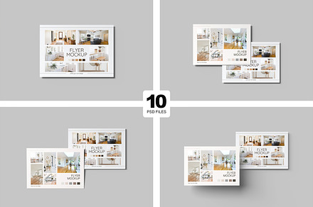 A4 Flyer Mockup, an Advertising Mockup by Graphicell