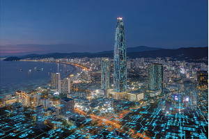 The skyline of the modern city is, a Transportation Photo by ZinetroN