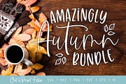 Amazingly Autumn SVG Bundle, an Illustration by Simply Bright Studio (Thumbnail 1 of 4)