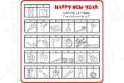 New Year Doodles - Dingbats Font, a Symbol Font by WADLEN (Thumbnail 2 of 8)