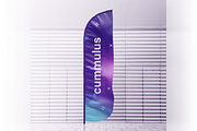 Quill Feather Bow Sail Flag MockUp, an Advertising Mockup by coloformia (Thumbnail 2 of 15)