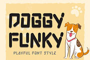 Doggy Funky, a Handwritten Font by Yoga Letter (Thumbnail 1 of 6)