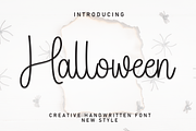 Halloween | Script Font, a Handwritten Font by Scratchones (Thumbnail 1 of 8)