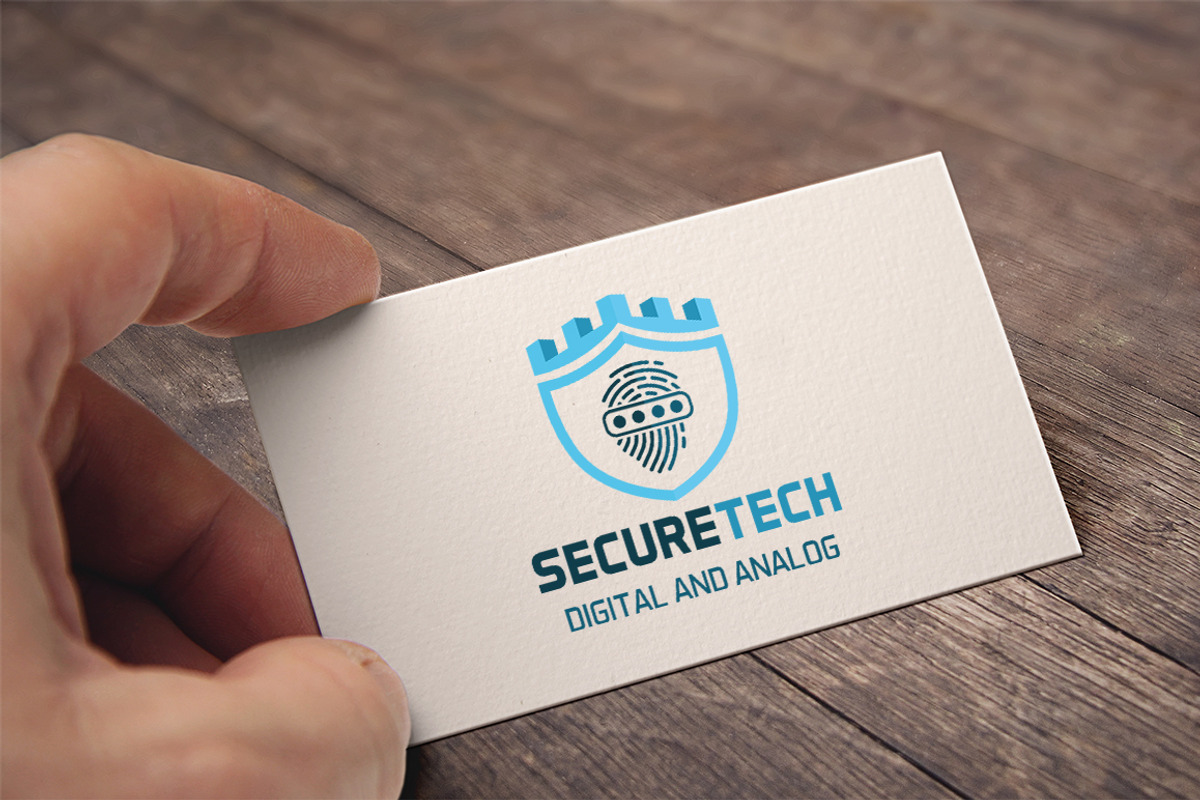 Securetech Logo Template v.2, a Branding & Logo Template by Design_Planet