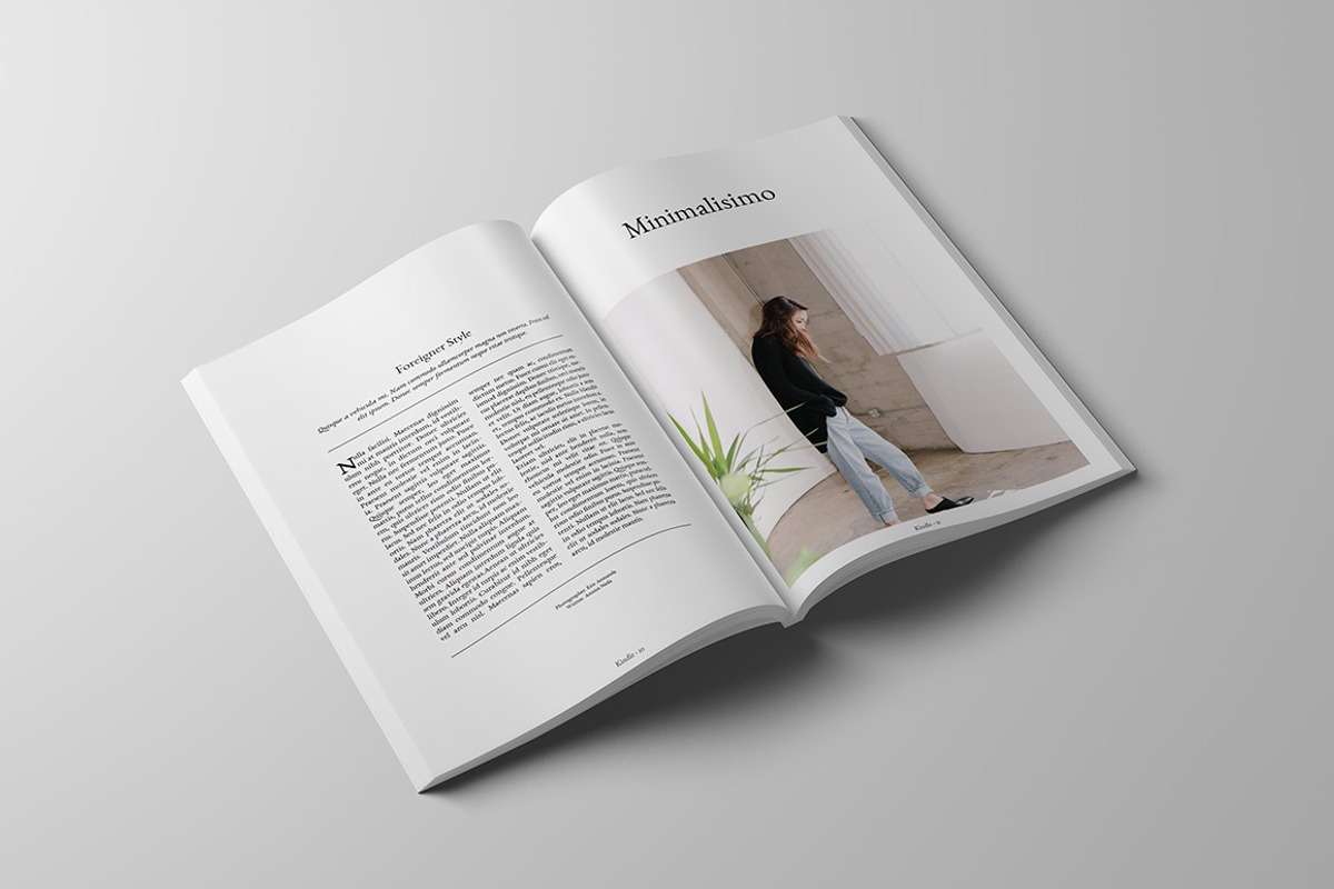 Magazine Mock-Up V2, a Print Template by PositivePixels (Photo 8 of 16)
