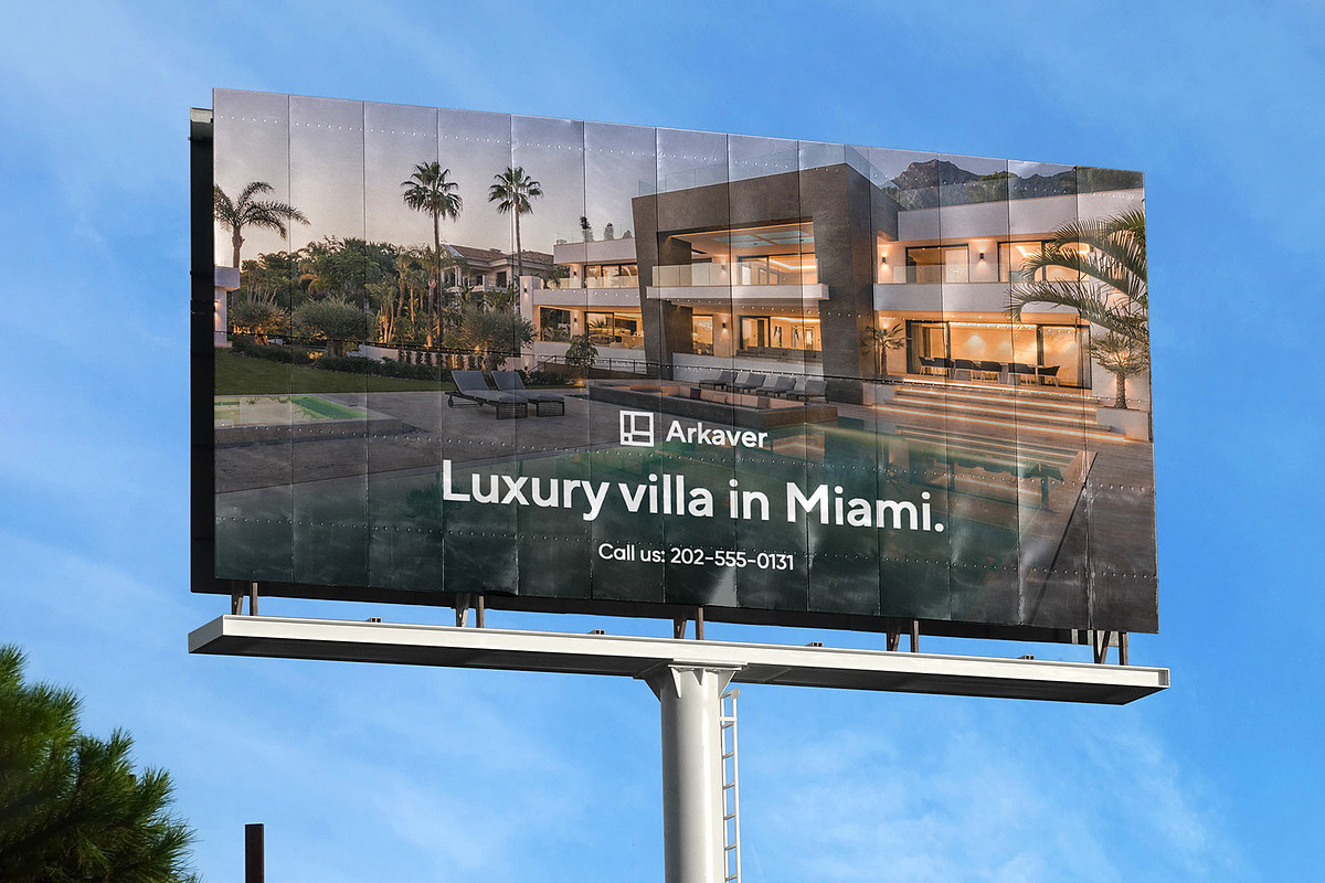 Billboard Poster Street Mockup, an Advertising Mockup by Asylab (Photo 4 of 5)