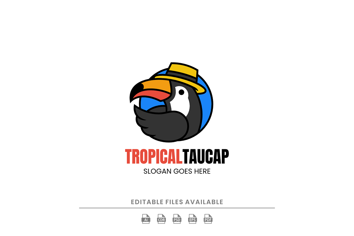 Toucan Bird Mascot Logo Design, a Branding & Logo Template by Artnivora.Std