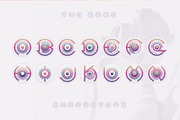 The Game- SVG Color font, a Symbol Font by Polar Vectors (Thumbnail 3 of 20)