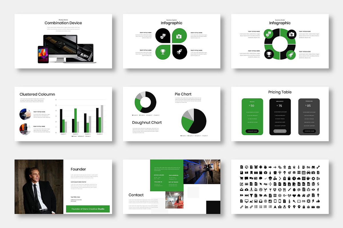 Harvest  – Business PowerPoint, a Presentation Template by Dens Creative Studio (Photo 5 of 6)