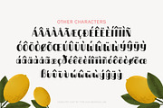 Lemon Pie, a Sans Serif Font by Type and Graphics Studio (Thumbnail 3 of 7)