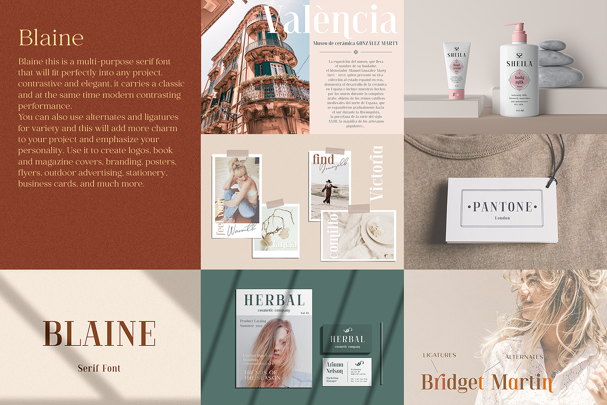 Elegant Serif Bundle, a Serif Font by Larin Type Co. (Photo 13 of 18)