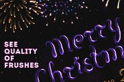 SET 4 / Xmas Fireworks 2018, a Decorative Illustration by Nadin_Lebedeva (Thumbnail 5 of 6)
