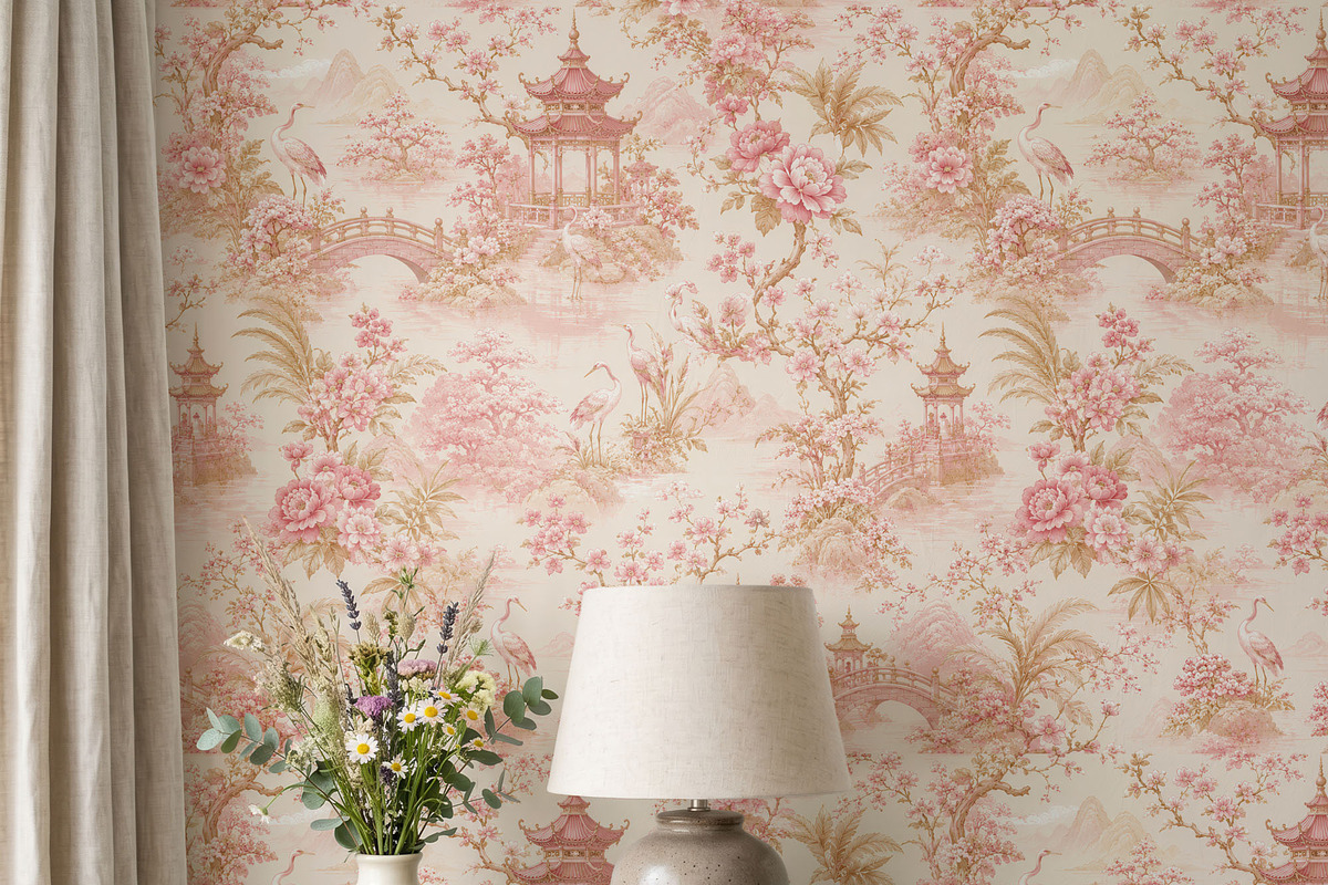 Farmhouse Wallpaper Mockup PSD, a Household Mockup by 1001 mockups (Photo 8 of 8)