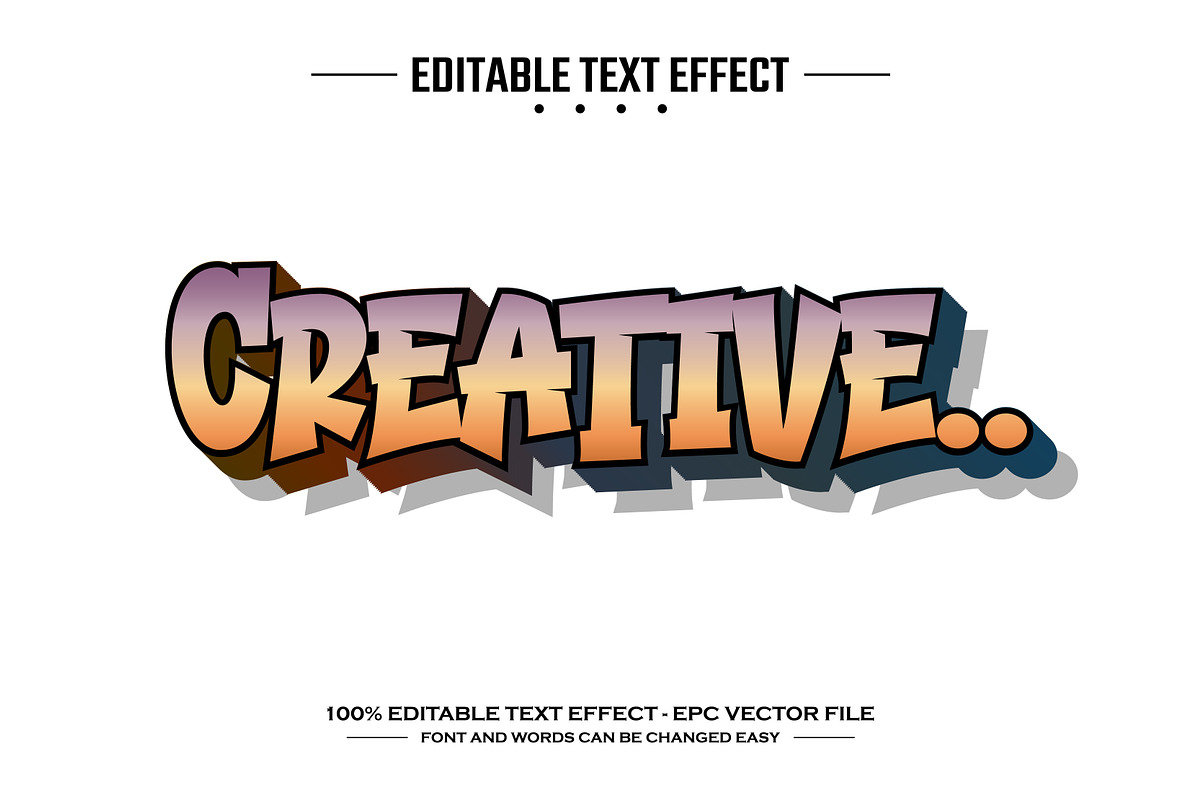 We did it 3D editable text effect, a Layer Style Add-On by nicemorning (Photo 3 of 3)