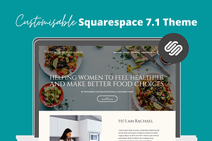 Health Coach Squarespace Template