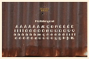 Poespa Indah - Old Type, a Sans Serif Font by ikiiko (Thumbnail 6 of 6)