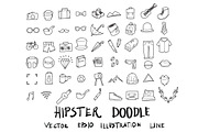 871 Hand Draw doodle icons set, an Outline Icon by TKDoodle (Thumbnail 6 of 19)