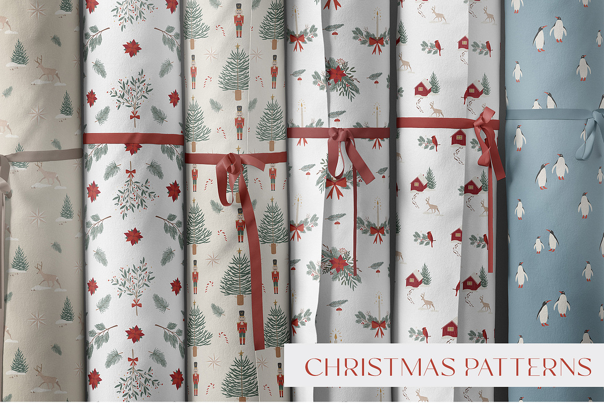 Christmas nature collection, a Seasonal Illustration by Alisovna (Photo 11 of 13)