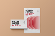 Framed Wall Poster Mockup, an Advertising Mockup by graphicsauce (Thumbnail 2 of 4)