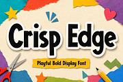 Crisp Edge, a Sans Serif Font by Wow Magic (Thumbnail 5 of 5)