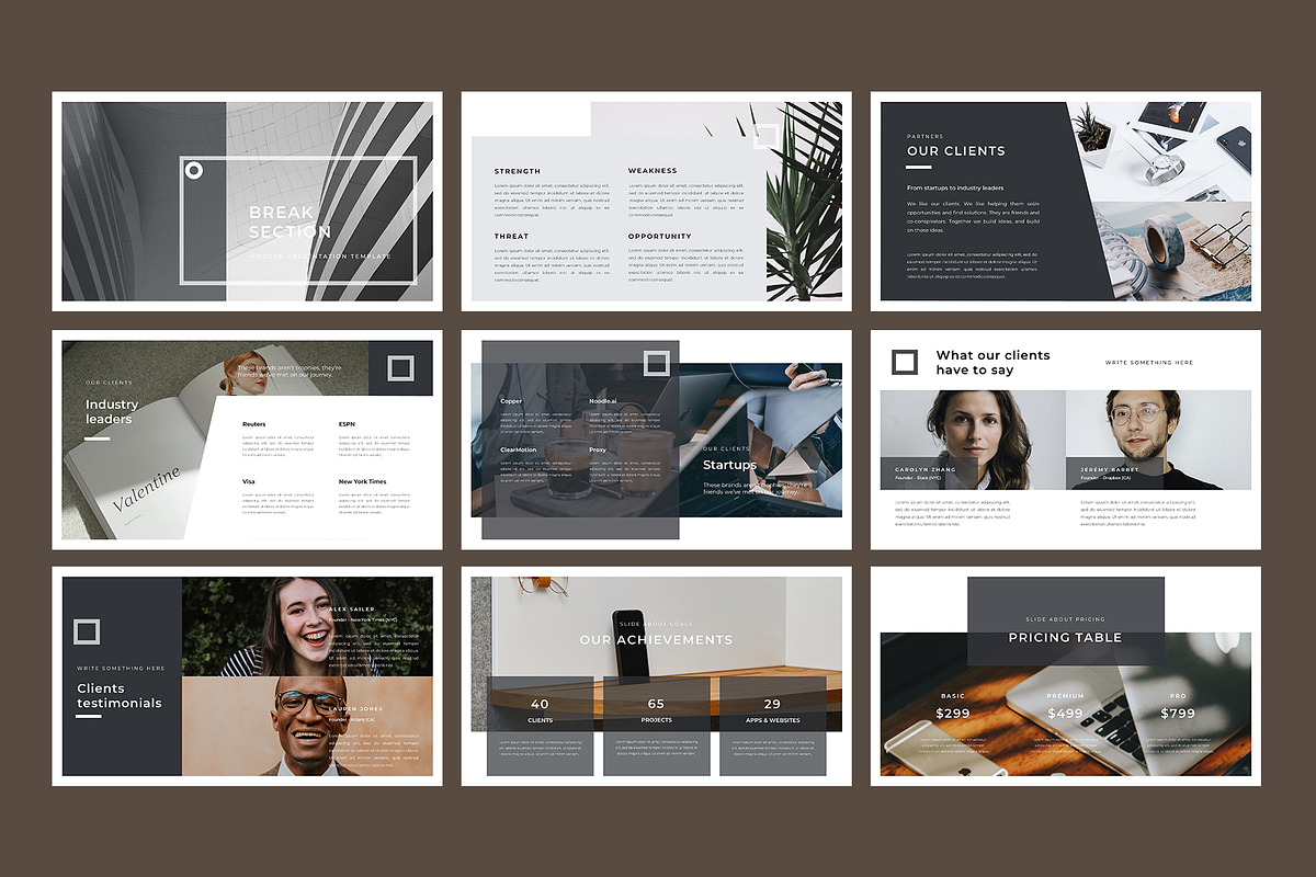Arkie - PowerPoint Template, a Presentation Template by Bervisual (Photo 5 of 9)