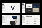 ZOOV | Brand Guidelines Template, a Presentation Template by shaondesigns (Thumbnail 5 of 9)