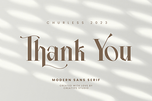 Churlees Modern Serif