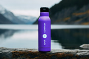 Water Bottle Mockup 3 PSD MultiPack, a Cups & Container Mockup by 4NVRdotcom Mockups (Thumbnail 5 of 5)